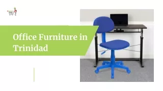 Transform Your Workspace with Top-Quality Office Furniture in Trinidad | Ebuystt