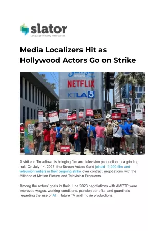 media localizers hit as hollywood actors