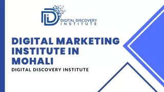 Digital Marketing Institute In Mohali