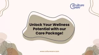 Unlock Your Wellness Potential with our Care Package!