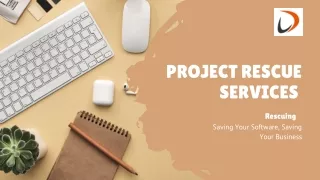 Project Rescue Services' Transformative Work