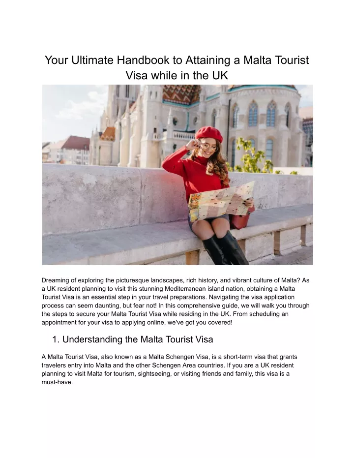 your ultimate handbook to attaining a malta