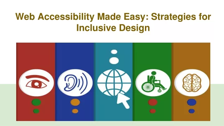 web accessibility made easy strategies for inclusive design