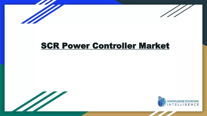 scr power controller market