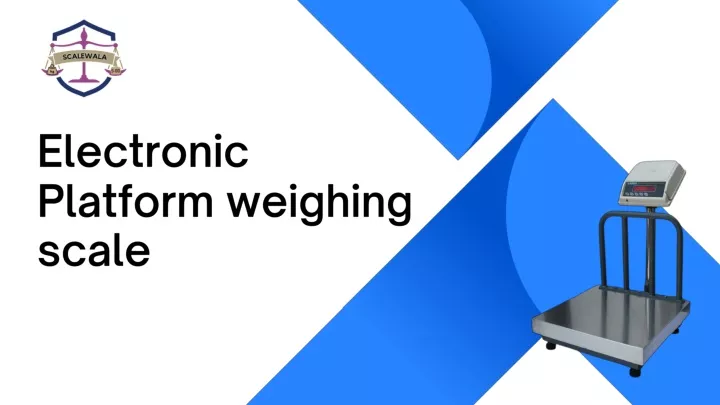 electronic platform weighing scale