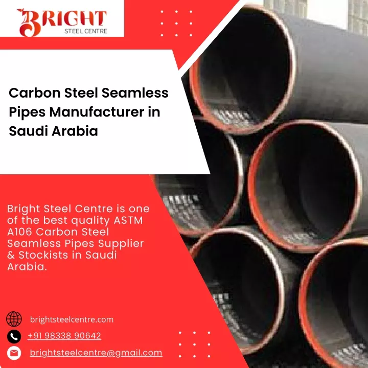 carbon steel seamless pipes manufacturer in saudi