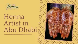 Henna Artist in Abu Dhabi | Henna By Nishi