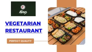 Vegetarian Restaurant - Alings Chinese Bistro