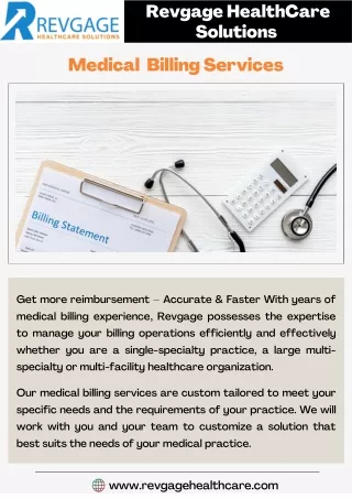 The Best Medical Billing Specialist in Arizona | Revgage HealthCare Solutions