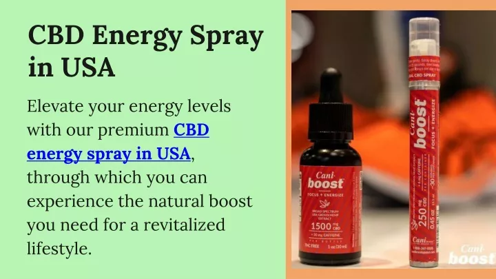 cbd energy spray in usa