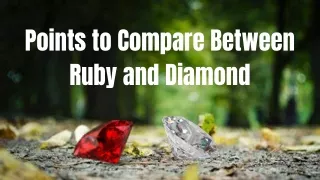 Points to Compare Between Ruby and Diamond