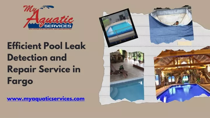 efficient pool leak detection and repair service