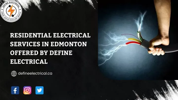residential electrical services in edmonton
