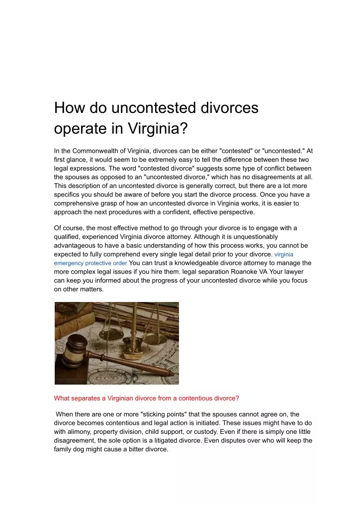 ppt-how-do-uncontested-divorces-operate-in-virginia-powerpoint