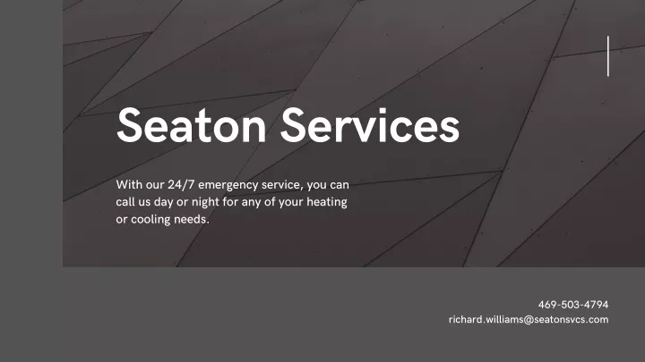 seaton services