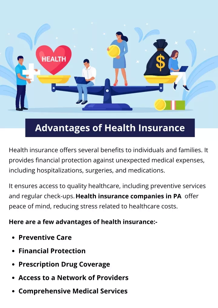 advantages of health insurance