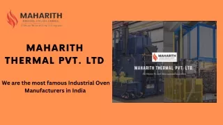 All About Industrial Oven - Maharith Thermal