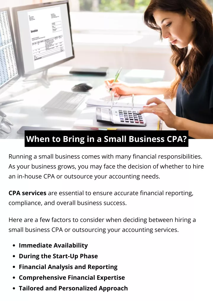 when to bring in a small business cpa