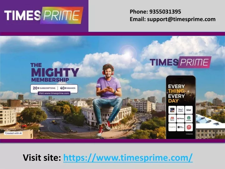 phone 9355031395 email support@timesprime com