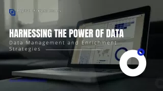Harnessing the Power of Data: Data Management and Enrichment Strategies