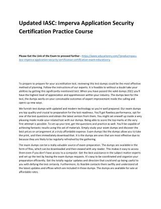 updated iasc imperva application security