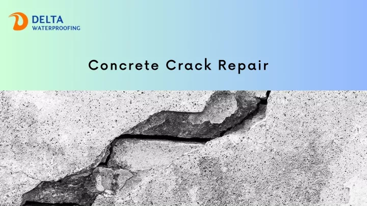 concrete crack repair