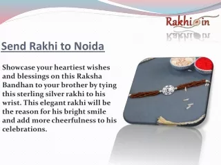 Rakhi delivery services in Indian cities