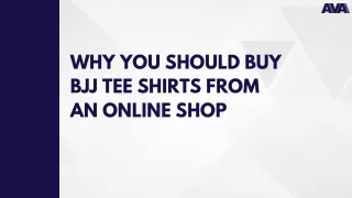 Why You Should Buy BJJ Tee Shirts From An Online Shop