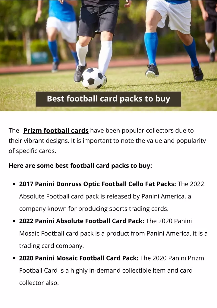 best football card packs to buy