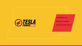 Exploring the Different Types of Battery Warranties and Coverage- Tesla Power US