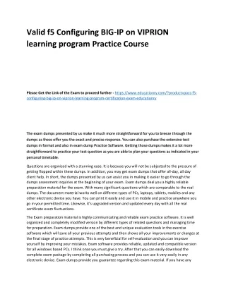 valid f5 configuring big ip on viprion learning