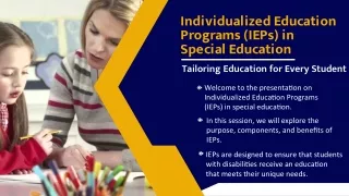 Individualized Education Programs (IEPs) in Special Education | Knowledge road