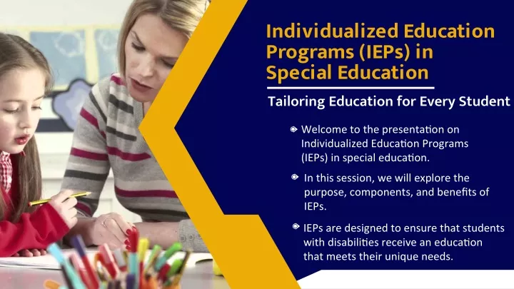 individualized education programs ieps in special