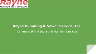 Rayne Plumbing & Sewer Service
