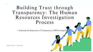 Building Trust through Transparency_ The Human Resources Investigation Process