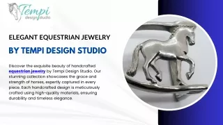 Elegant Equestrian Jewelry by Tempi Design Studio