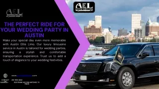 Austin Elite Limo The Perfect Ride for Your Wedding Party in Austin