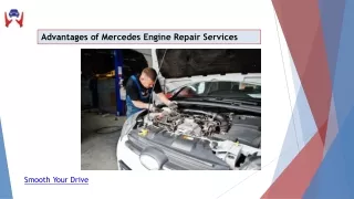 Advantages of Mercedes Engine Repair Services