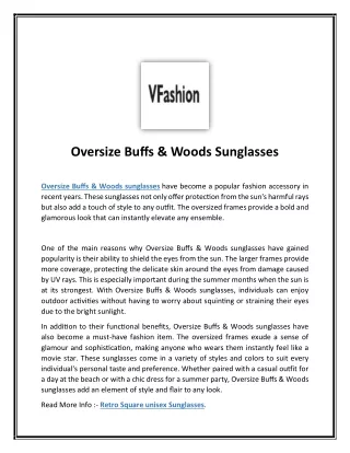 Shop Sunglasses Online for Men and Women– VFashion