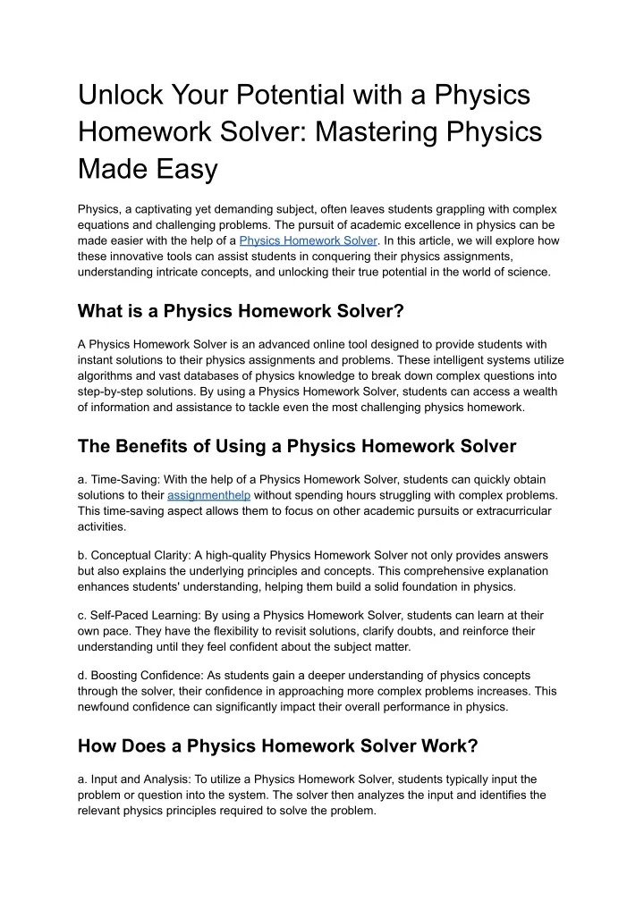 mastering physics homework