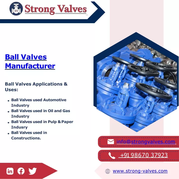 ball valves manufacturer
