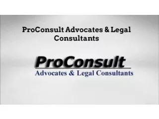 Best Advocates & Legal Consultants In Dubai - ProConsult Advocates