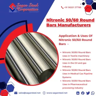 Nitronic 50/60 Round Bars| Duplex Round Bar |Monel 400/K500 Round Bars
