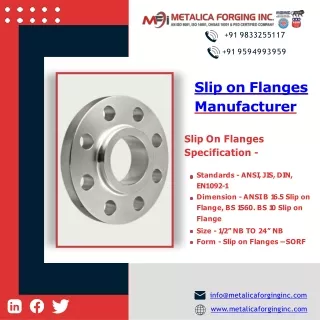 JIS Flanges | Mild Steel Flange | Flanges Manufacturer | Metalica Forging Inc