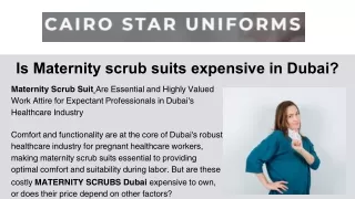 Maternity Scrub Suit