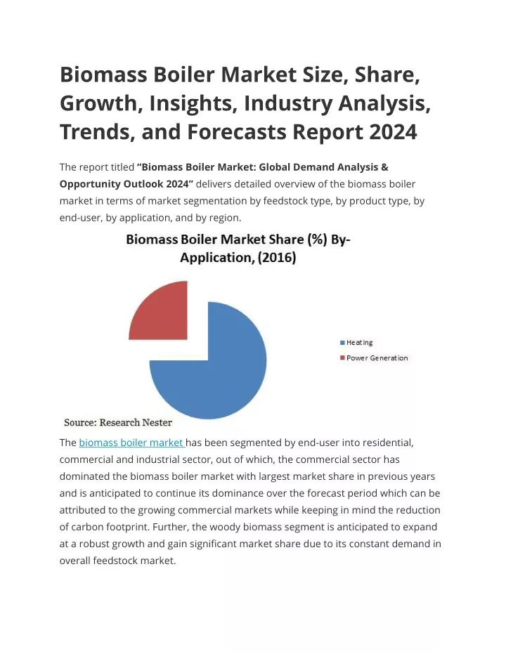 biomass boiler market size share growth insights