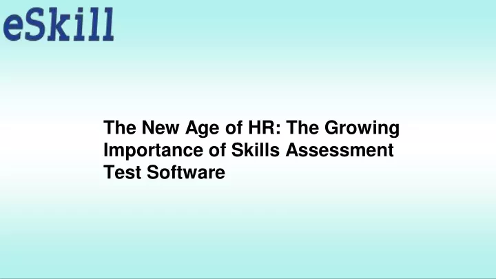 the new age of hr the growing importance