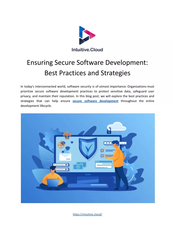 ensuring secure software development best