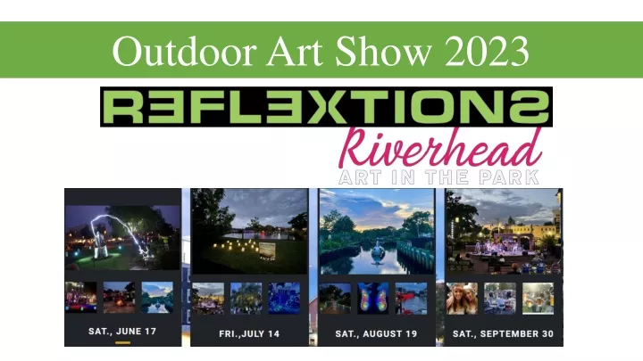 outdoor art show 2023