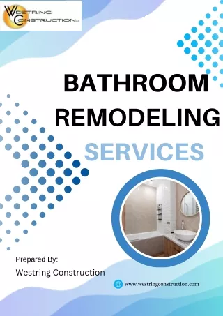 Bathroom Remodeling Madison WI | Westring Construction